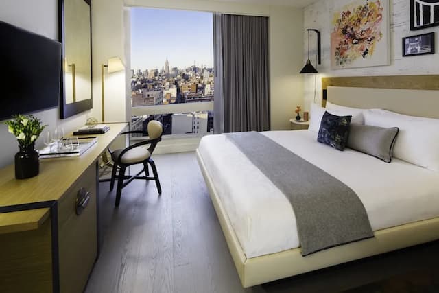 호텔 50 보워리 - 주아 드 비브르 바이 하얏트 계열 숙박 시설-룸, 킹사이즈침대 1개, 장애인 지원, 시내 전망-1