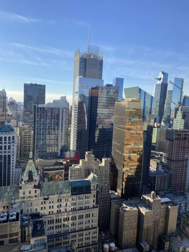 New York Marriott Marquis-Executive Suite, 1 King Bed with Sofa bed (M Club Lounge Access)-2