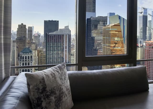 뉴욕 메리어트 마르퀴스-룸, 더블침대 2개 (Times Square View Room)-4