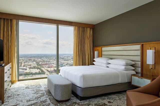 메리어트 마퀴스 휴스턴-이그제큐티브 스위트, 침실 1개, 공원 전망-9