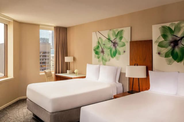페어몬트 시카고 앳 밀레니엄 파크-더블룸, 더블침대 2개, 시내 전망 (Fairmont)-1