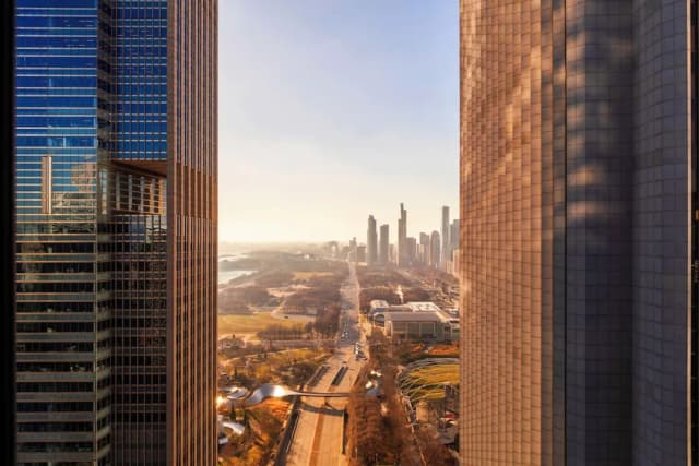 페어몬트 시카고 앳 밀레니엄 파크-시그니처룸, 킹사이즈침대 1개, 호수 전망 (or striking Park View)-5