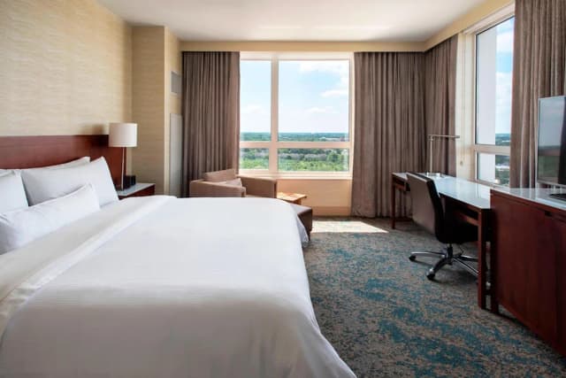 芝加哥北岸威斯汀飯店-客房, 1 張特大雙人床-1