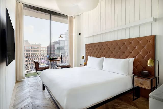 아를로 윌리엄스버그-룸, 킹사이즈침대 1개, 발코니, 시내 전망-2