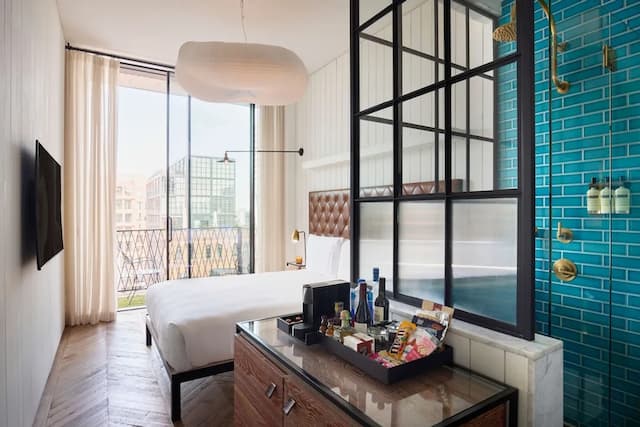 아를로 윌리엄스버그-룸, 퀸사이즈침대 1개, 발코니, 시내 전망-2