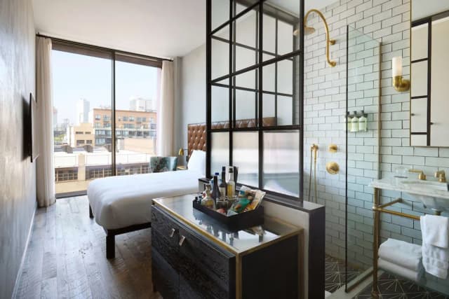 아를로 윌리엄스버그-룸, 퀸사이즈침대 1개, 시내 전망-1