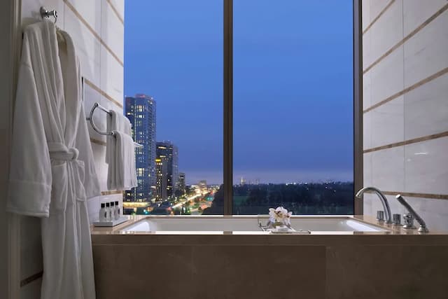 월도프 아스토리아 베벌리 힐스-주니어 스위트, 킹사이즈침대 1개, 코너 (Deluxe)-8