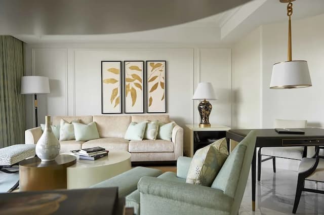 월도프 아스토리아 베벌리 힐스-빌라, 킹사이즈침대 1개, 금연 (Suite)-4