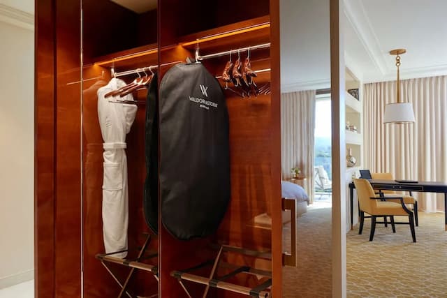 比華利山華爾道夫酒店-豪華客房, 2 張加大雙人床, 無障礙-2