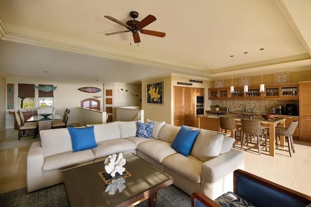 호올레이 빌라 앳 그랜드 와일레아-디럭스 빌라, 침실 3개, 바다 전망-10