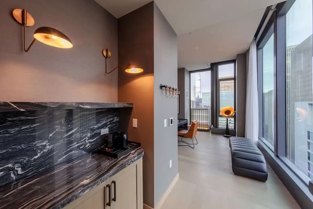 紐約時代廣場 Tempo by Hilton 飯店-套房, 1 張特大雙人床 (Hearing)-3