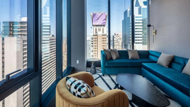 Tempo by Hilton New York Times Square-King Suite Skyline View-5