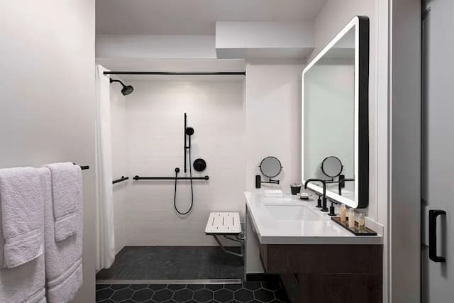 The Royal Sonesta Chicago Downtown-Premier Room, 2 Queen Beds, Accessible (Royal, Roll-In Shower)-7