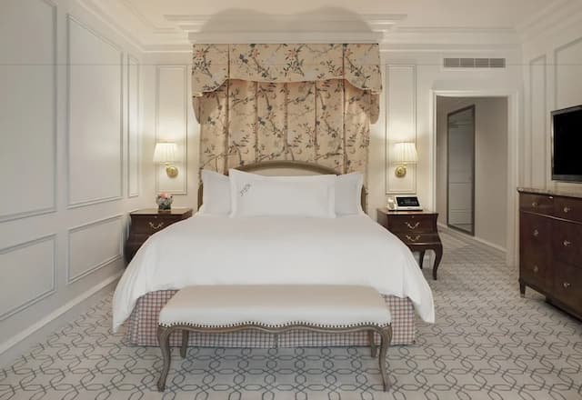 더 페닌슐라 베벌리 힐스-디럭스룸, 킹사이즈침대 1개 (Patio Deluxe King)-3