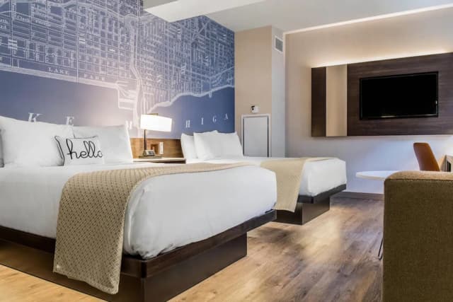 Cambria Hotel Chicago Loop - Theatre District-Standard Room, 2 Queen Beds, Non Smoking (Larger Room)-1