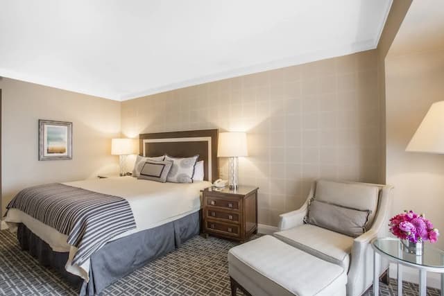 옴니 로스앤젤레스 호텔 앳 캘리포니아 플라자-룸, 킹사이즈침대 1개 (Premier View)-5