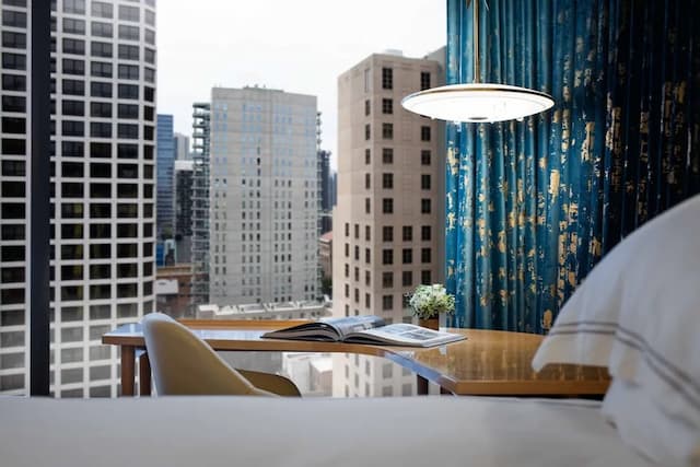 芝加哥總督飯店-頂級客房, 1 張特大雙人床-6