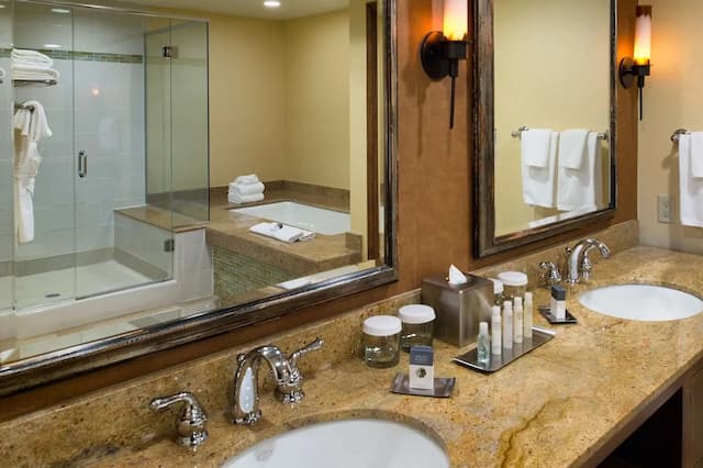 ダブルツリー バイ ヒルトン シアトル エアポート-プレミアム スイート キングベッド 1 台 マウンテンビュー-4