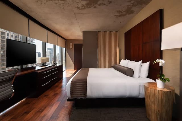 華麗一英里歐洲之星酒店-全景客房, 1 張特大雙人床-4