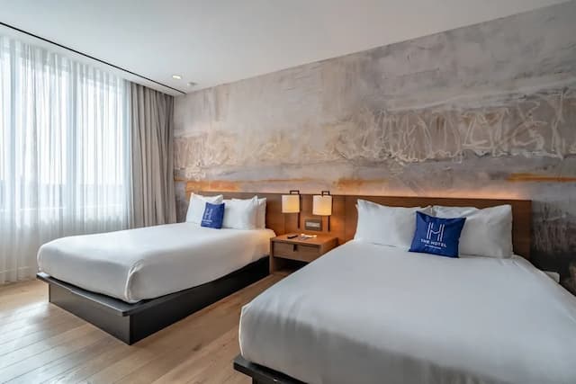 中城酒店-豪華客房, 2 張加大雙人床-13