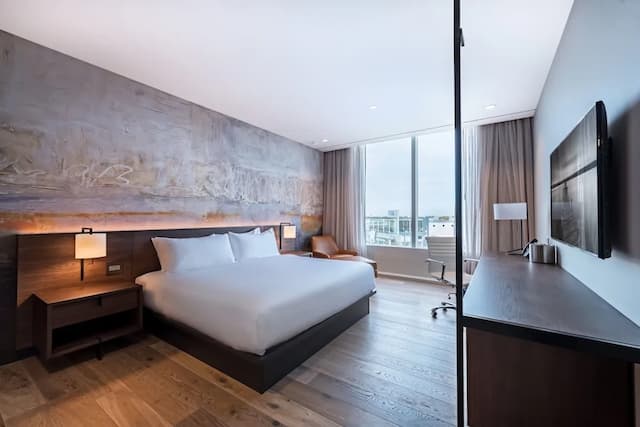 中城酒店-豪華客房, 1 張特大雙人床-4