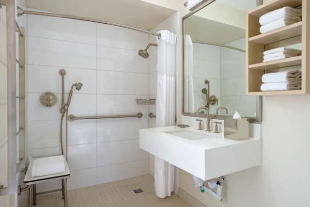 시카고 메리어트 다운타운 매그니피션트 마일-클럽룸, 더블침대 2개-9