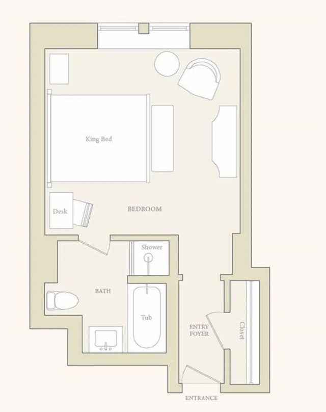 더 피에르, 어 타지 호텔, 뉴욕-슈피리어룸, 킹사이즈침대 1개 (Interior View)-4