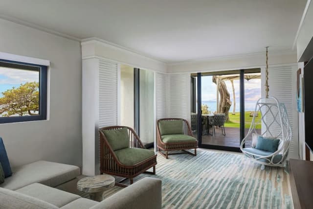 Wailea Beach Resort - Marriott, Maui-Suite, 1 King Bed, Oceanfront (Sundeck, Ground floor)-1