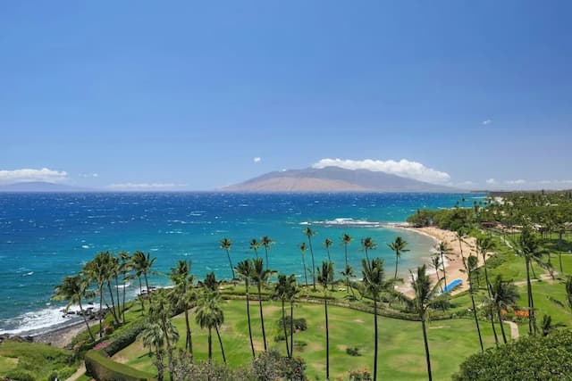 毛伊島萬豪懷里亞海灘渡假村-尊榮套房, 2 間臥室, 陽台, 海景-7
