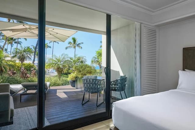 ワイレア・ビーチ・マリオット・リゾート＆スパ-ルーム クイーンベッド 2 台 ラナイ オーシャンビュー (Sundeck, Ground Floor)-2