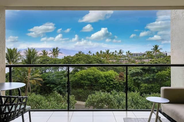 ワイレア・ビーチ・マリオット・リゾート＆スパ-ジュニア スイート キングベッド 1 台 バルコニー ガーデンビュー-3