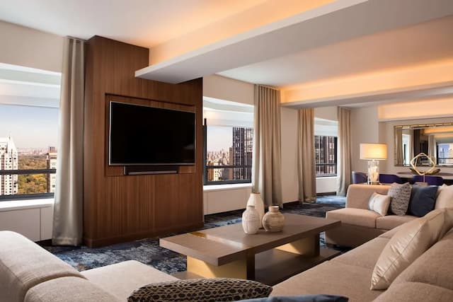 New York Hilton Midtown-总统套房, 1 张特大床-6