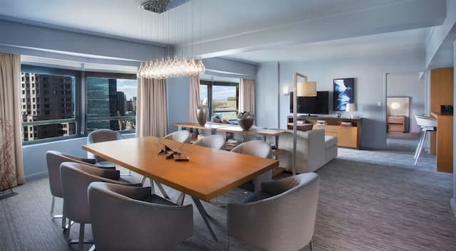 New York Hilton Midtown-总统套房, 1 张特大床-12