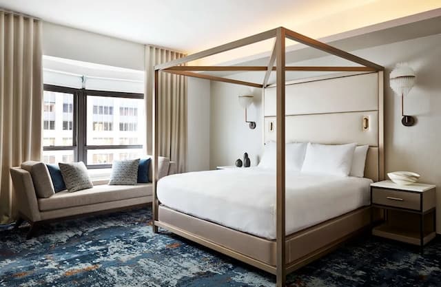 New York Hilton Midtown-总统套房, 1 张特大床-4