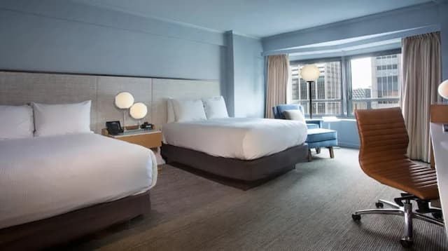 New York Hilton Midtown-客房, 2 张双人床-2