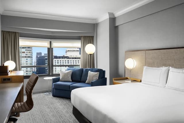 New York Hilton Midtown-客房, 1 张特大床-4