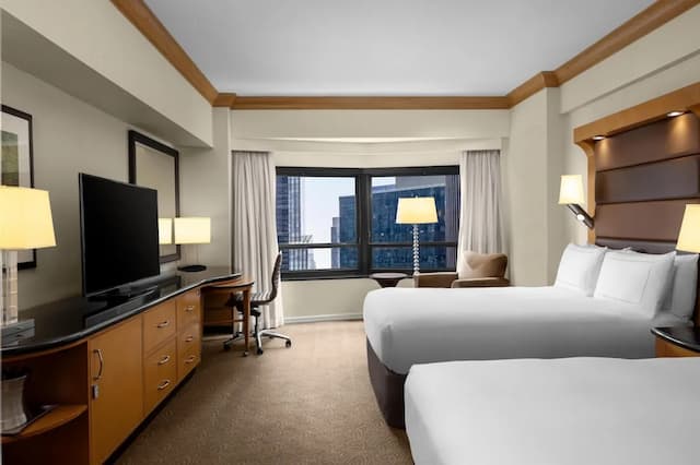 New York Hilton Midtown-客房, 2 张双人床-5