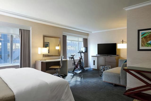 芝加哥密西根大街威斯汀飯店-開放式套房, 1 張特大雙人床-1