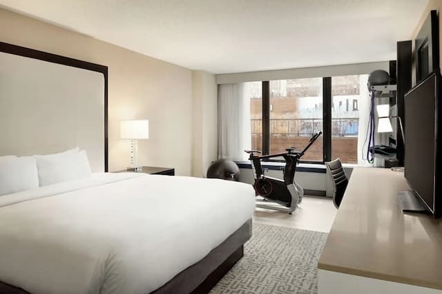 DoubleTree by Hilton Chicago - Magnificent Mile-Room, 1 King bed, Fitness-2