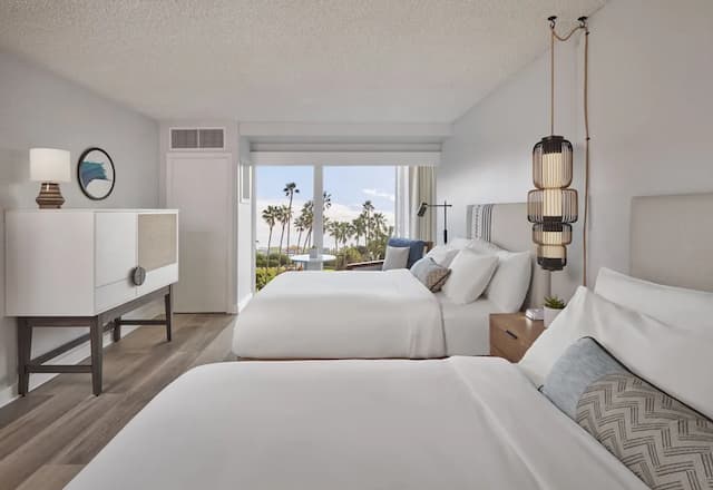 The Pierside Santa Monica-客房, 2 张大床, 公园景观-5