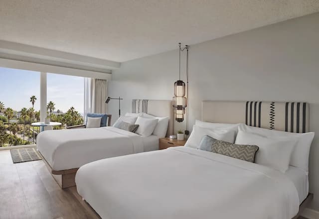 The Pierside Santa Monica-客房, 2 张大床, 公园景观-1