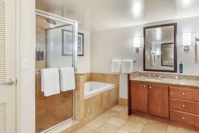 힐튼 베이케이션 클럽 카아나팔리 비치 마우이-룸, 침실 1개, 부분 바다 전망 (1 Kg or 2 Dbls Balcony)-6