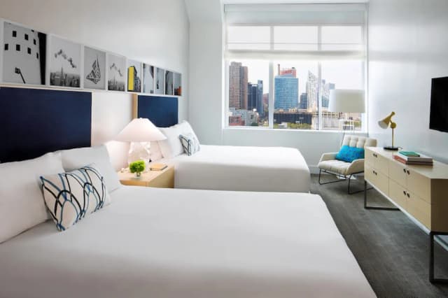 Ink 48 Hotel-Deluxe Room, 2 Queen Beds-2