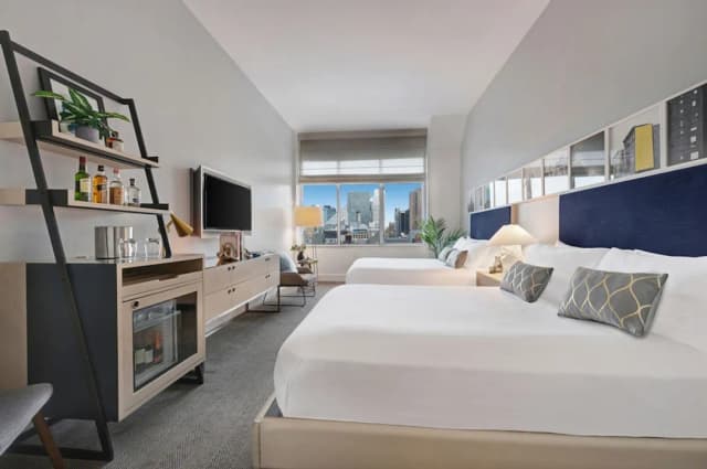 Ink 48 Hotel-Deluxe Room, 2 Queen Beds-4