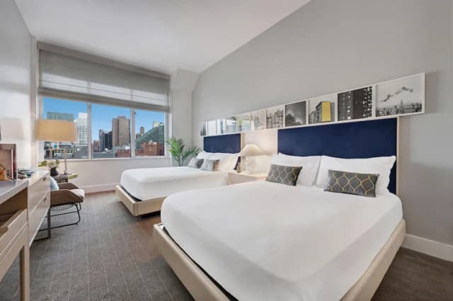Ink 48 Hotel-Deluxe Room, 2 Queen Beds-1