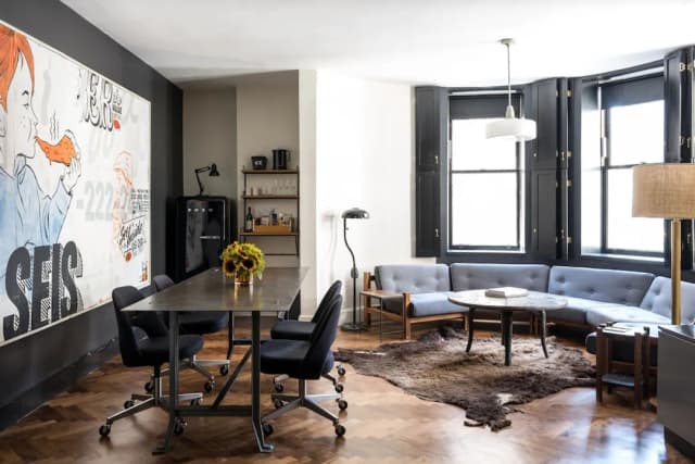 紐約艾斯飯店-高級客房, 1 張特大雙人床 (Loft Suite)-11