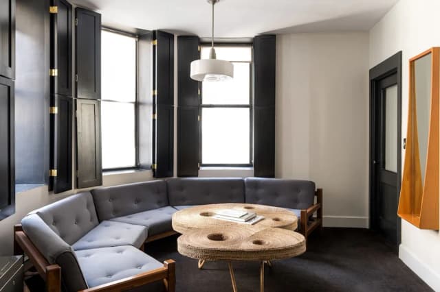 紐約艾斯飯店-高級客房, 1 張特大雙人床 (Loft Suite)-2