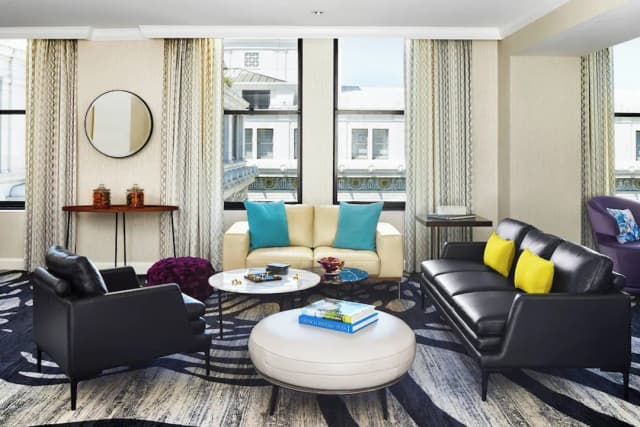 舊金山麗思卡爾頓飯店-俱樂部客房, 2 張加大雙人床-10