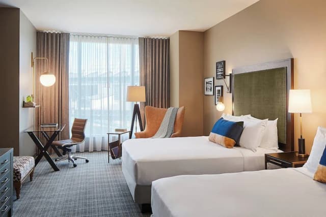 芝加哥扎卡里酒店 - Tribute Portfolio 酒店-客房, 2 張加大雙人床-1