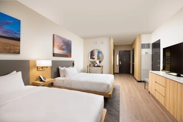 The Moran CITYCENTRE-Deluxe Room, 2 Double Beds, Non Smoking-20